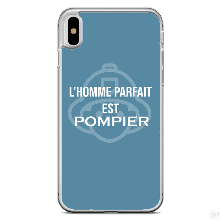 Coque L'homme parfait est pompier