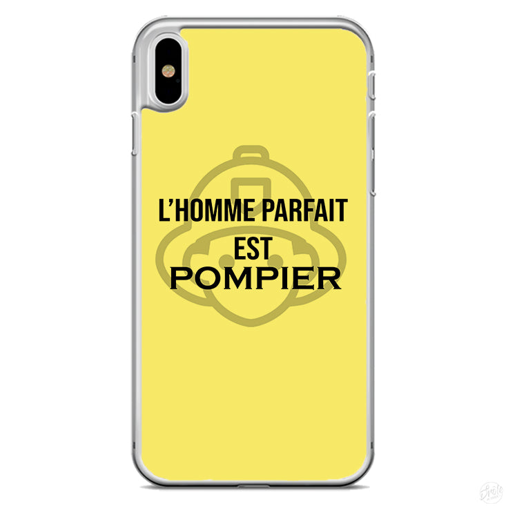 Coque L'homme parfait est pompier