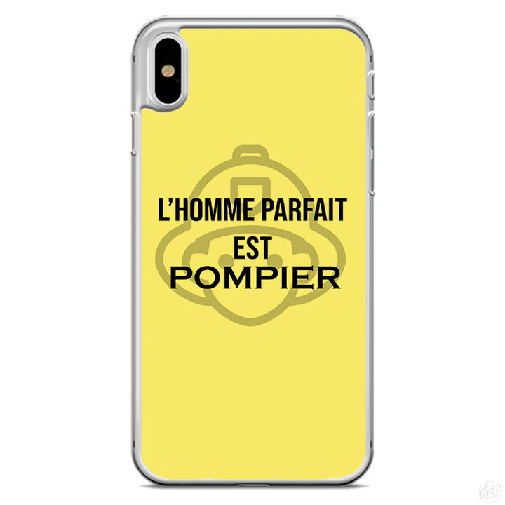 Coque L'homme parfait est pompier