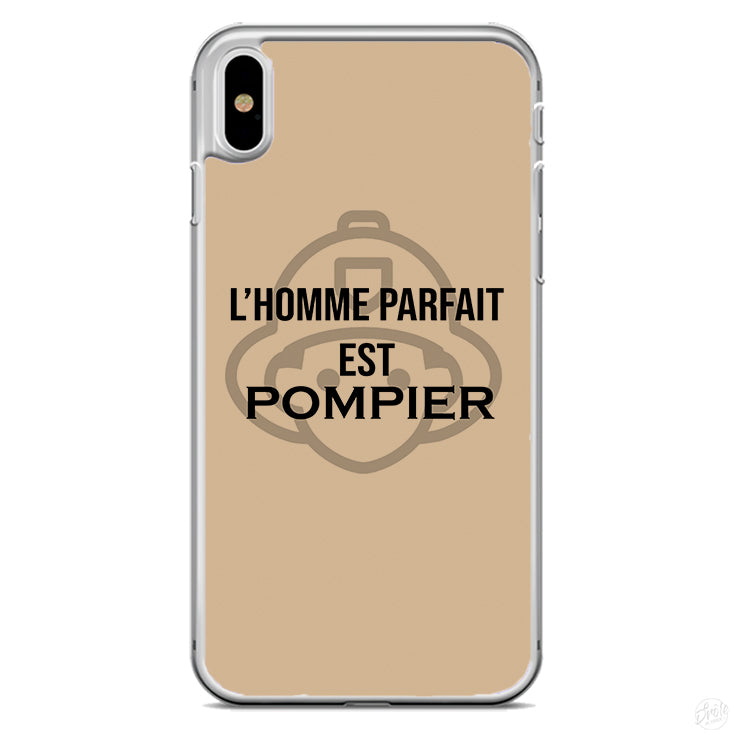 Coque L'homme parfait est pompier