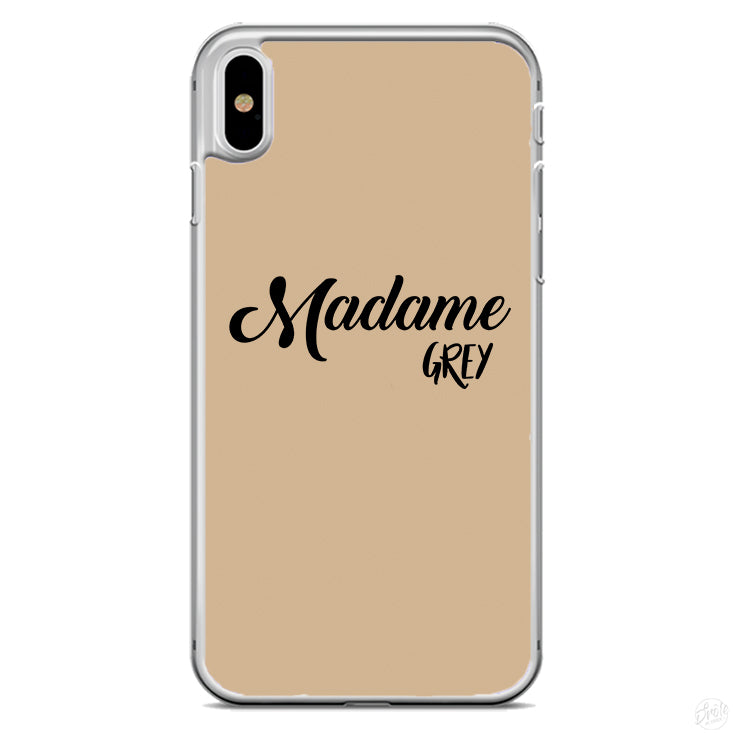 Coque Madame Grey