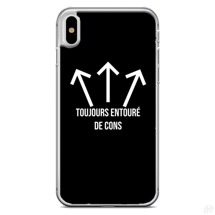 Coque toujours entouré de cons