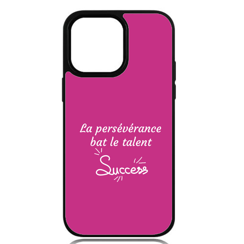 Coque La persévérance bat le talent