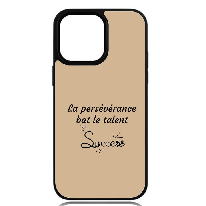 Coque La persévérance bat le talent
