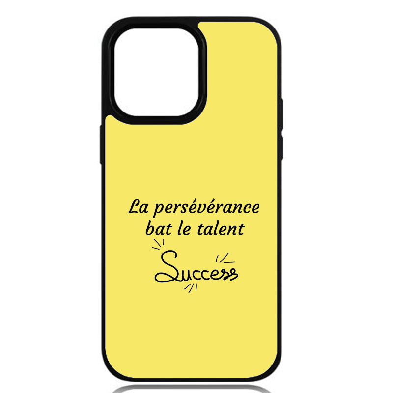 Coque La persévérance bat le talent