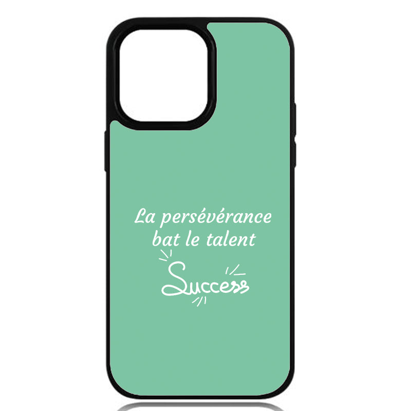 Coque La persévérance bat le talent