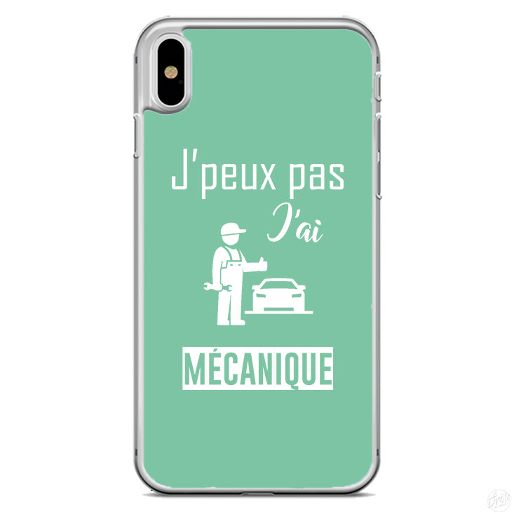 Coque J'peux pas j'ai mécanique