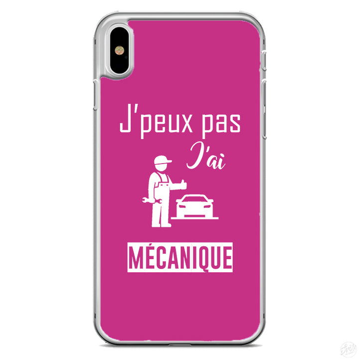 Coque J'peux pas j'ai mécanique