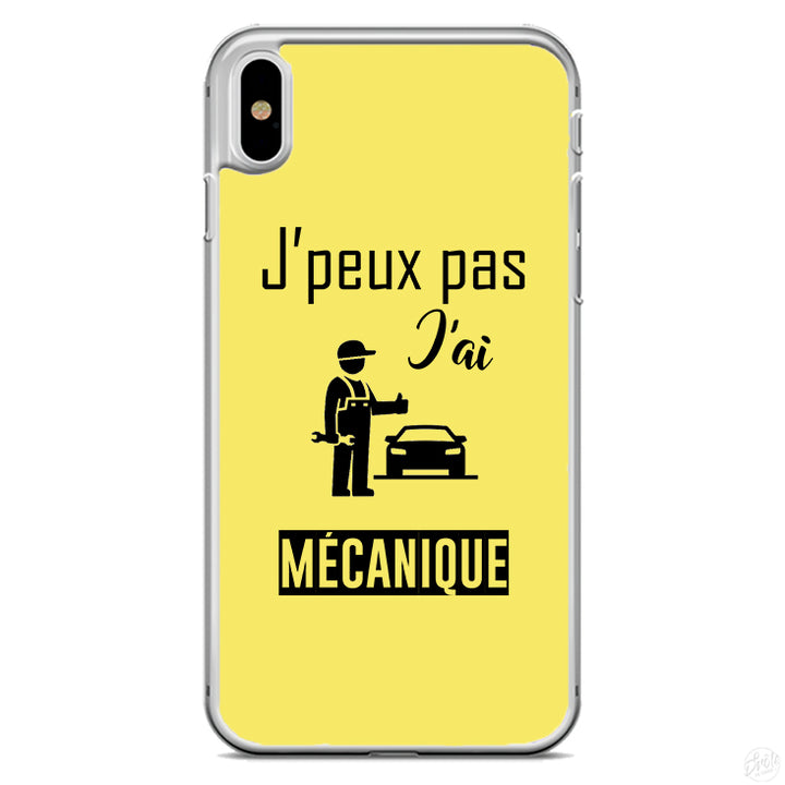 Coque J'peux pas j'ai mécanique