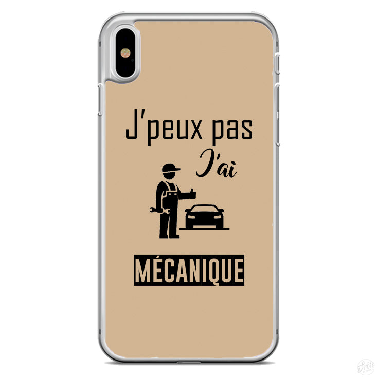 Coque J'peux pas j'ai mécanique