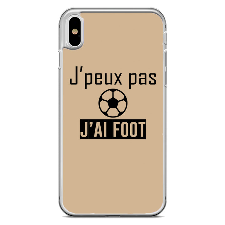 Coque J'peux pas j'ai foot