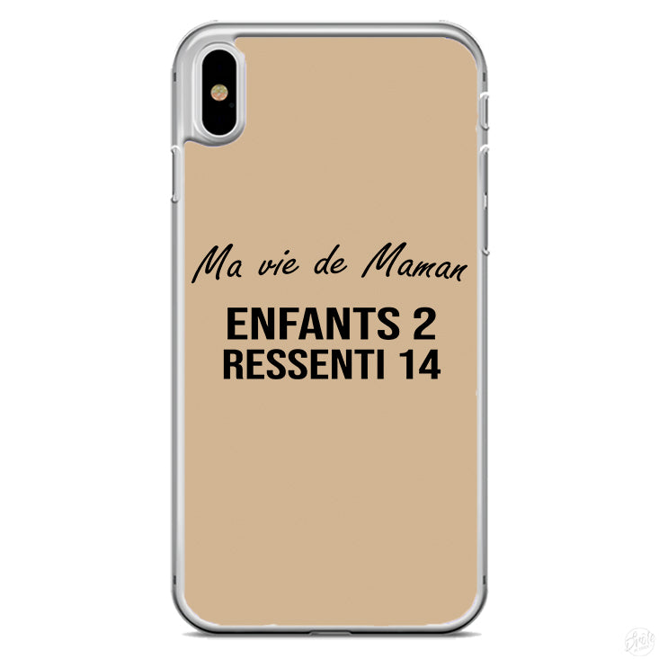 Coque Ma vie de maman enfants 2 ressenti 14