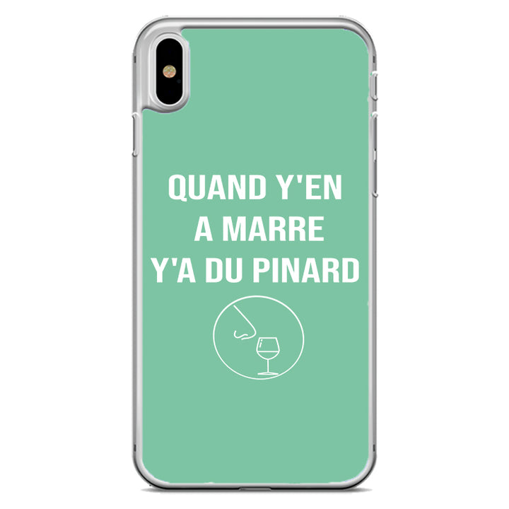 Coque Quand y'en a marre y'a du pinard