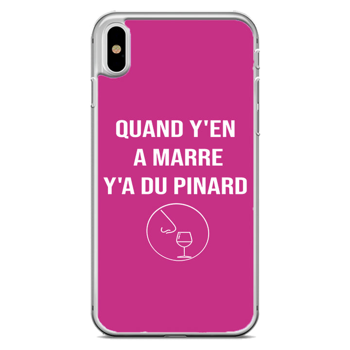 Coque Quand y'en a marre y'a du pinard