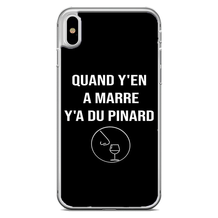 Coque Quand y'en a marre y'a du pinard