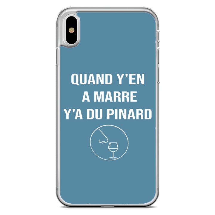 Coque Quand y'en a marre y'a du pinard