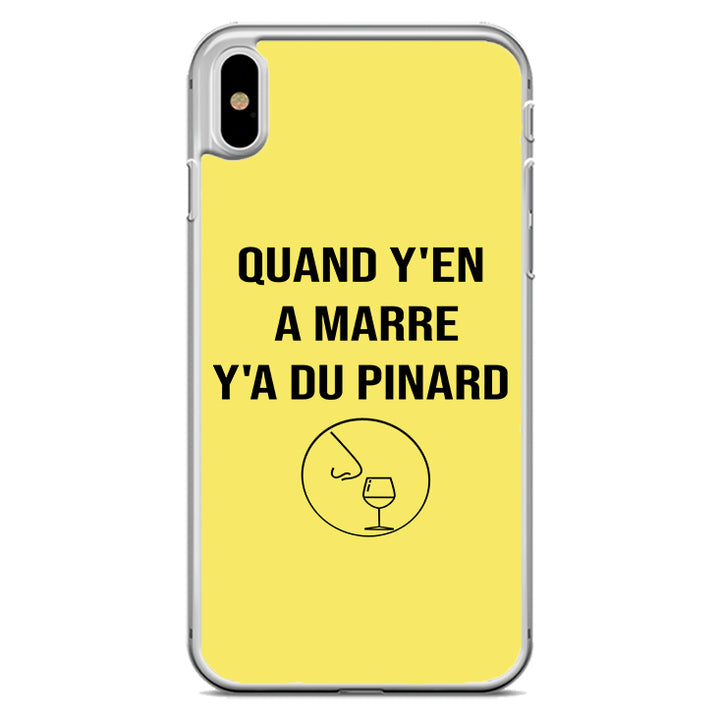 Coque Quand y'en a marre y'a du pinard