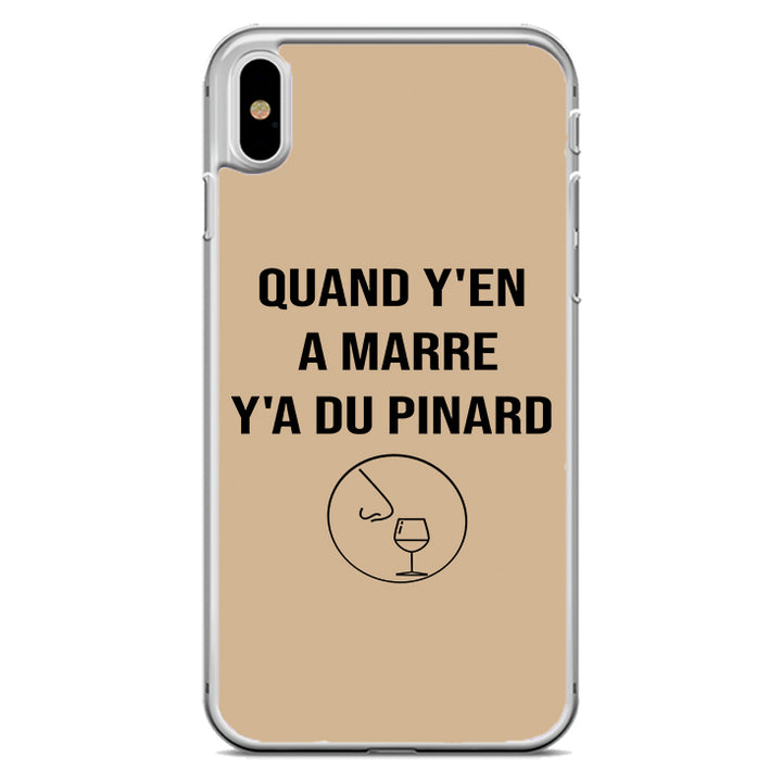 Coque Quand y'en a marre y'a du pinard