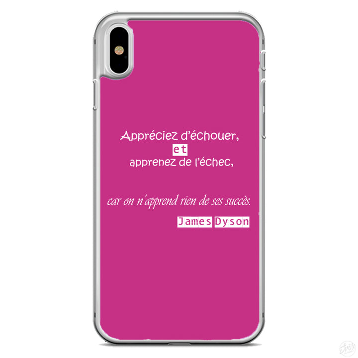 Coque Appréciez d’échouer, et apprenez de l’échec