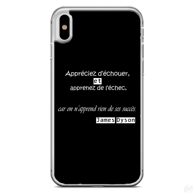 Coque Appréciez d’échouer, et apprenez de l’échec