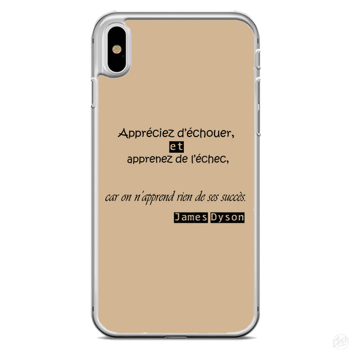 Coque Appréciez d’échouer, et apprenez de l’échec