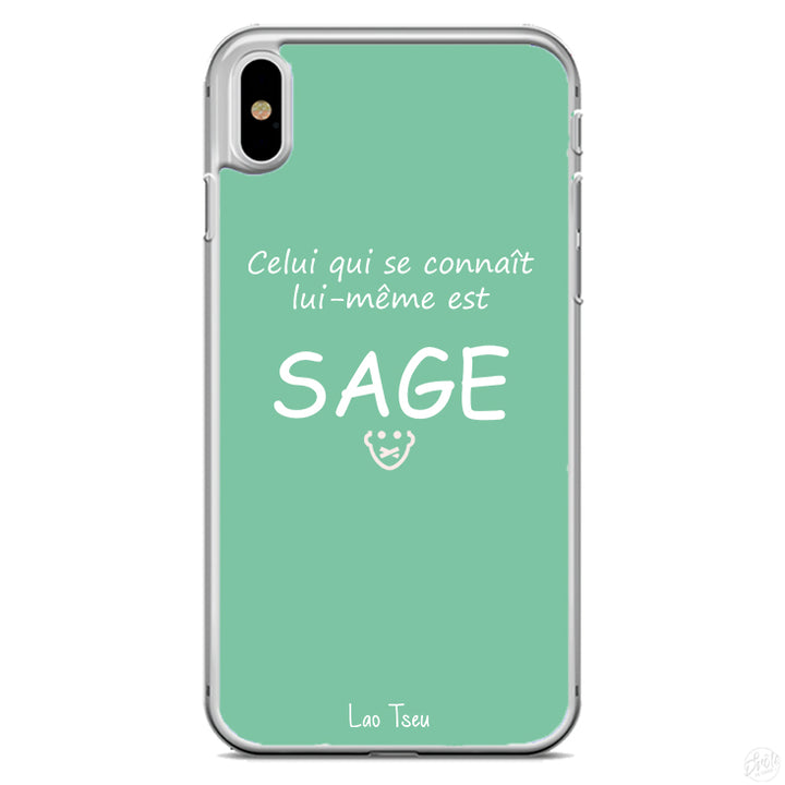 Coque Celui qui se connaît lui même est sage