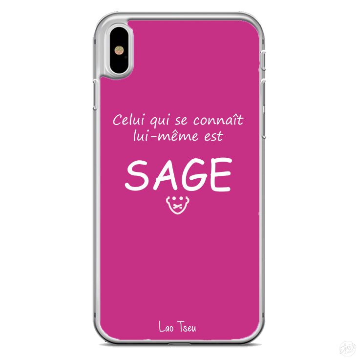 Coque Celui qui se connaît lui même est sage