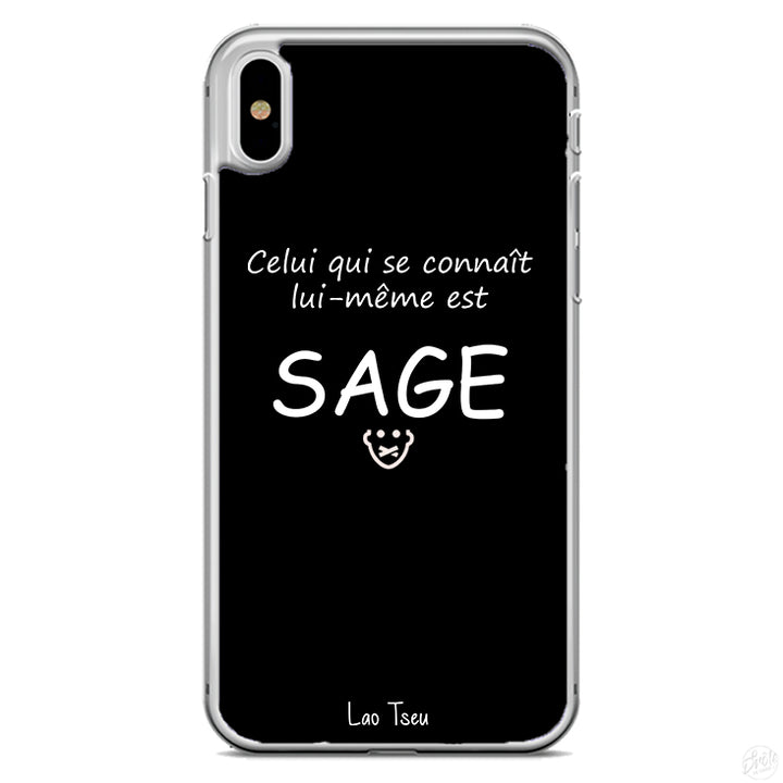 Coque Celui qui se connaît lui même est sage