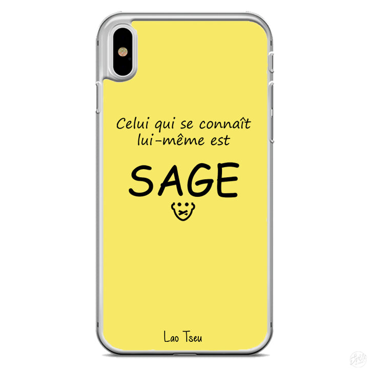 Coque Celui qui se connaît lui même est sage