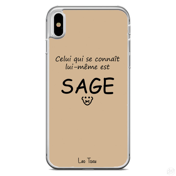 Coque Celui qui se connaît lui même est sage