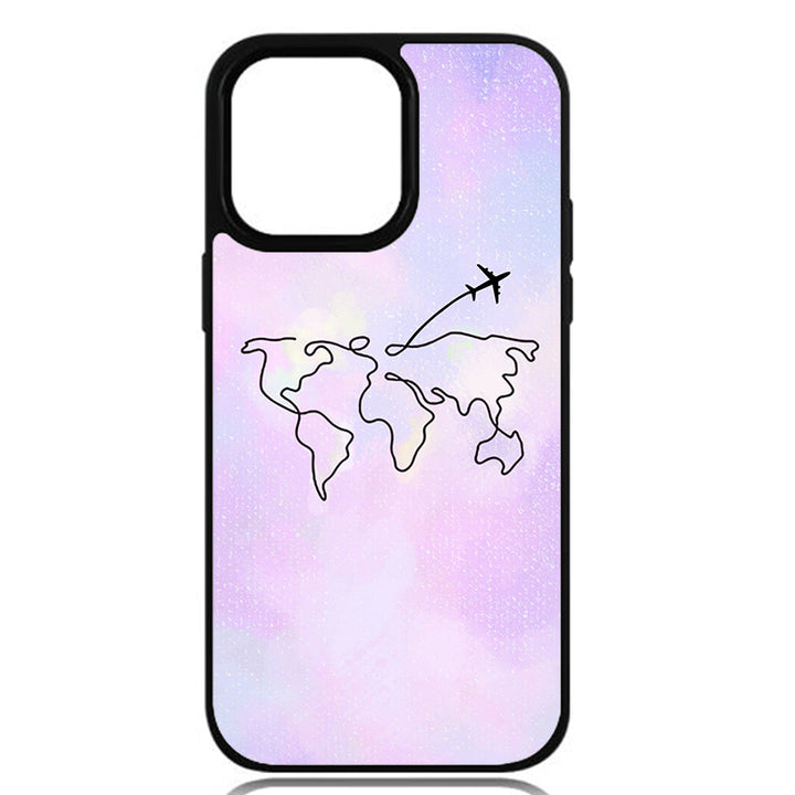 Coque Mon rose violet