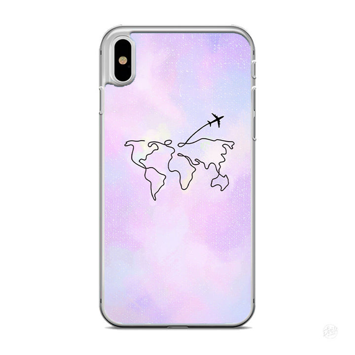 Coque Mon rose violet