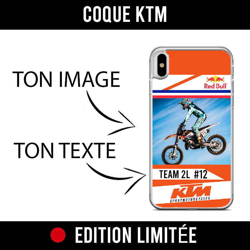 Coque Ktm personnalisée